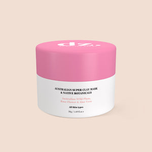 AUSTRALIAN SUPER CLAY MASK + Native Botanicals