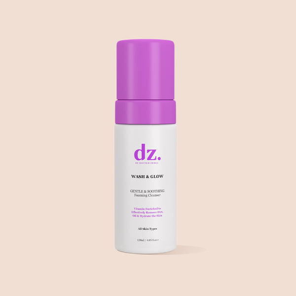 WASH & GLOW – Gentle & Soothing Foaming Cleanser